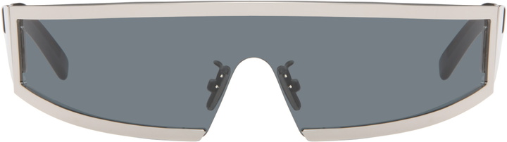 Photo: Givenchy Silver Square Sunglasses