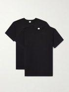 3sixteen - Set of Two Cotton-Jersey T-Shirt - Black