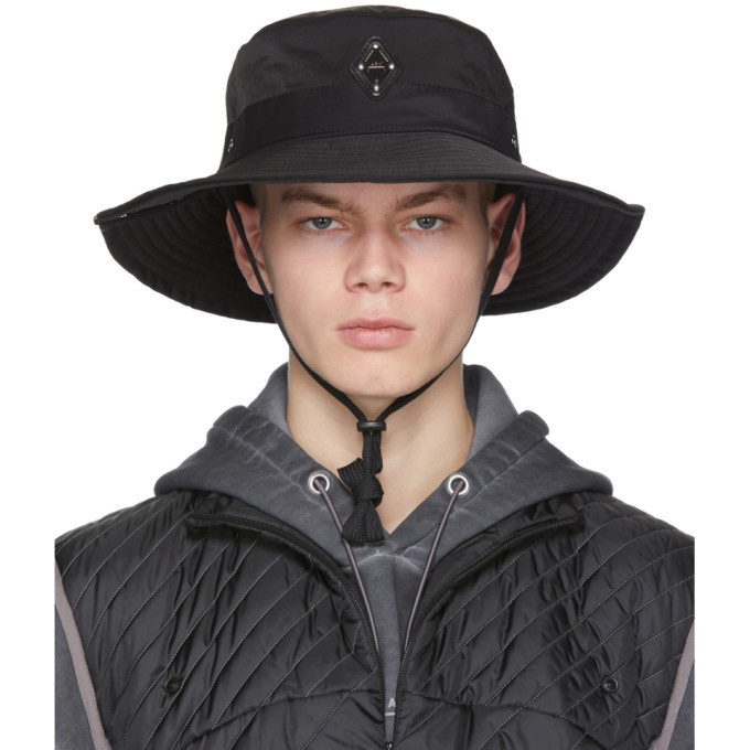Photo: A-Cold-Wall* Black Side Snap Bucket Hat