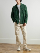 Frescobol Carioca - Ravi Suede Overshirt - Green