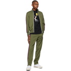 Palm Angels Green College Track Pants