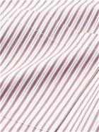 Bottega Veneta - Striped Cotton Shirt - Brown