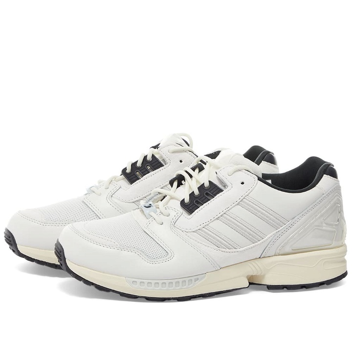 Photo: Adidas Men's Adilicious Zx 8000 'O27' Sneakers in Crytal White/Cream White