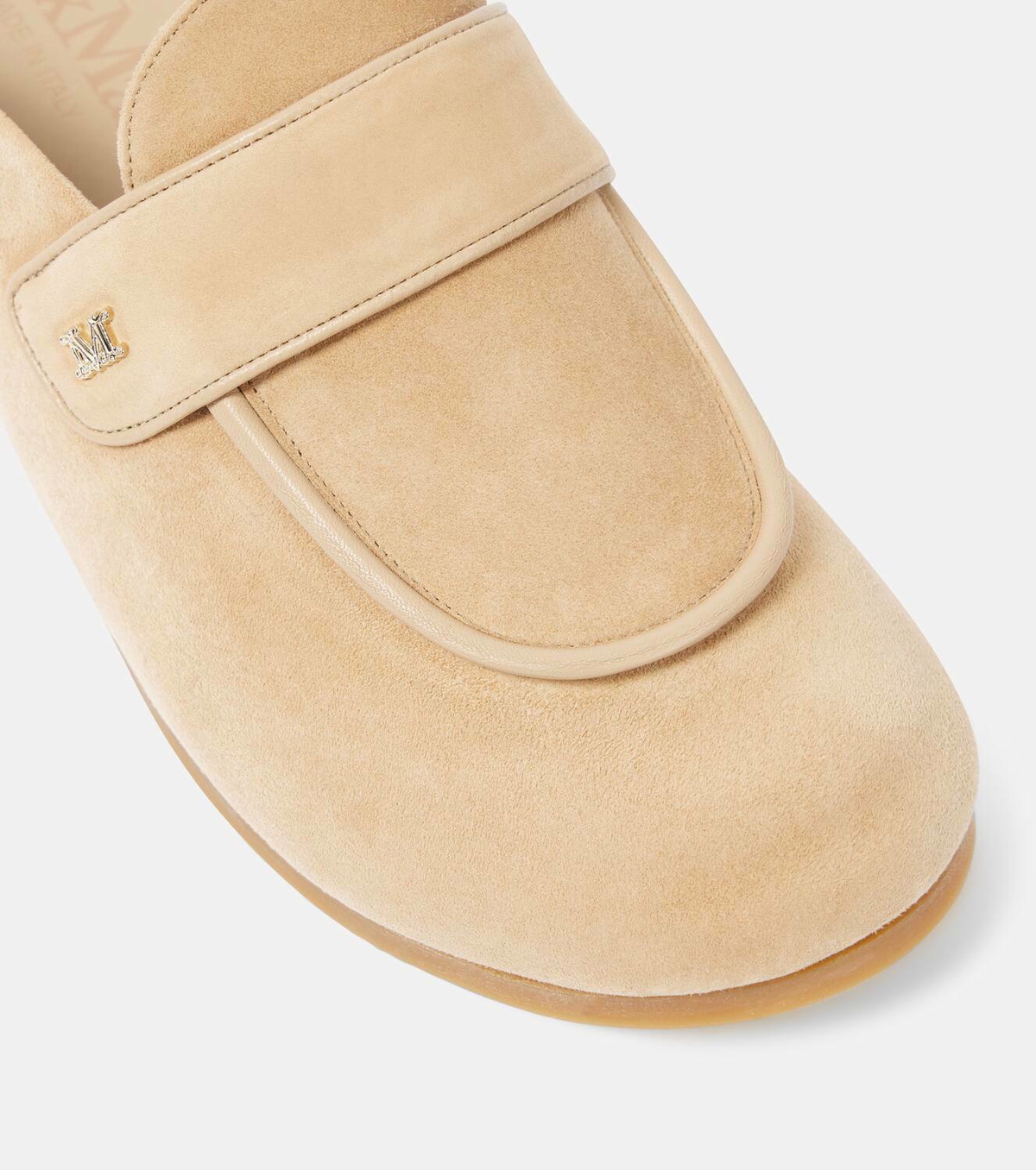 Max Mara Manly suede mules Max Mara