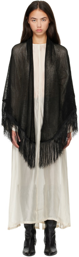 Photo: OUR LEGACY Black Triangle Scarf