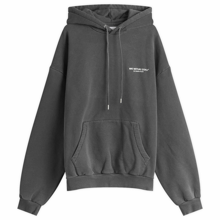 Photo: MKI Men's Design Studio Hoodie in Pigment Black