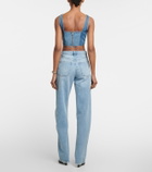Frame - Denim corset top