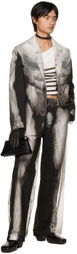 Y/Project Black Jean Paul Gaultier Edition Overlay Trousers