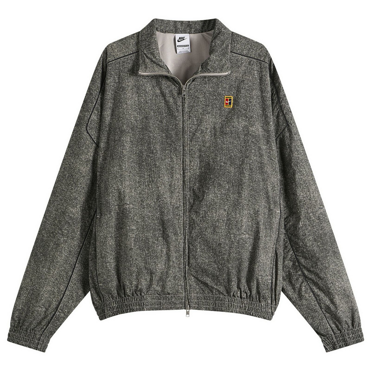 Nike Men's Club Rules AOP Full Zip Jacket in College Grey/Black