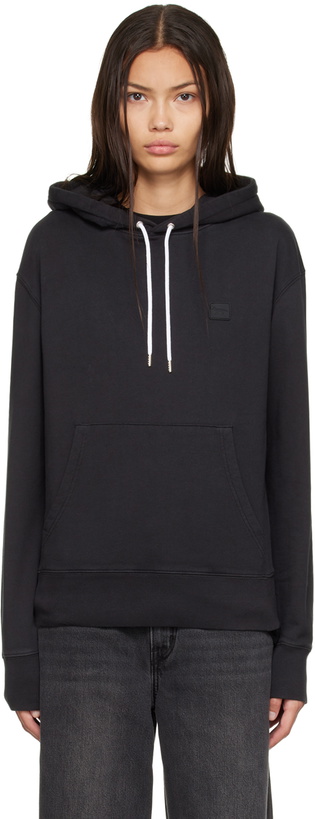 Photo: Maison Kitsuné Black Patch Profile Fox Cafe Classic Hoodie