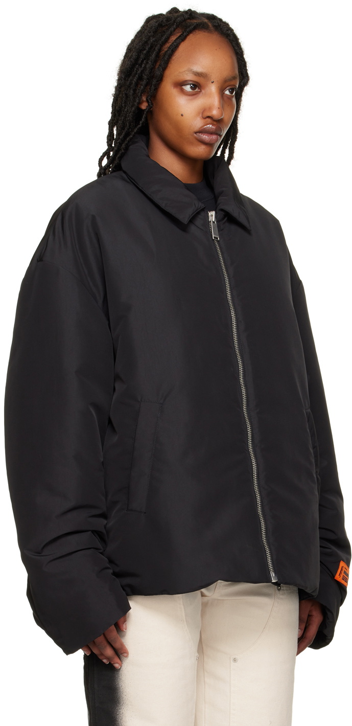 HERON PRESTON トラックジャケット XL Heron Preston Black Ex-Ray Jacket Heron Preston