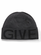 Givenchy - Logo-Jacquard Wool Beanie