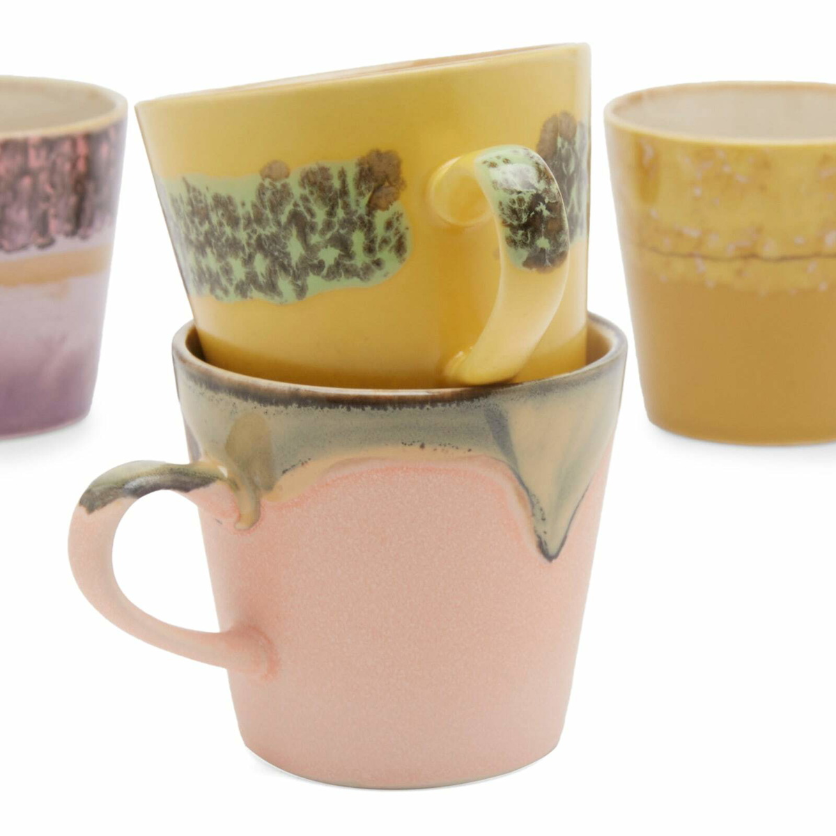 HKLiving Americano Mugs - Set of 4 in Radiant 