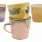 HKLiving Americano Mugs - Set of 4 in Radiant 