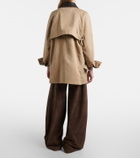 Brunello Cucinelli Suede wide-leg pants
