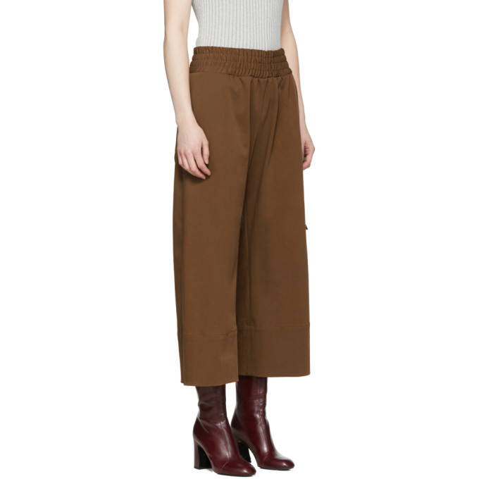 Nomia Brown Gathered Culottes