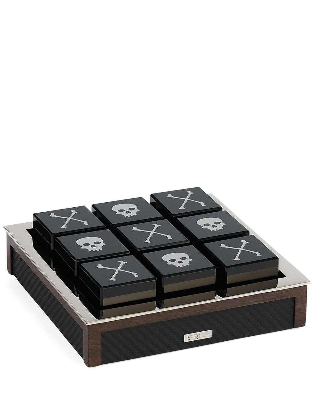 Ralph Lauren Home Black Sutton Carbon Tic-Tac-Toe Game