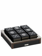 Ralph Lauren Home Black Sutton Carbon Tic-Tac-Toe Game