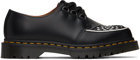 Dr. Martens Black Ramsey Smooth Leather Oxfords