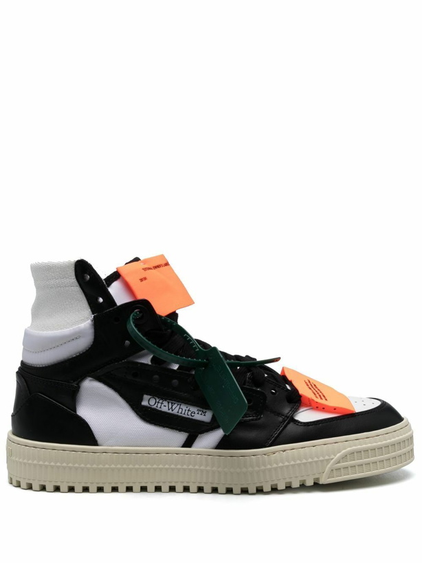 Photo: OFF-WHITE - 3.0 Off Court Leather Sneakers