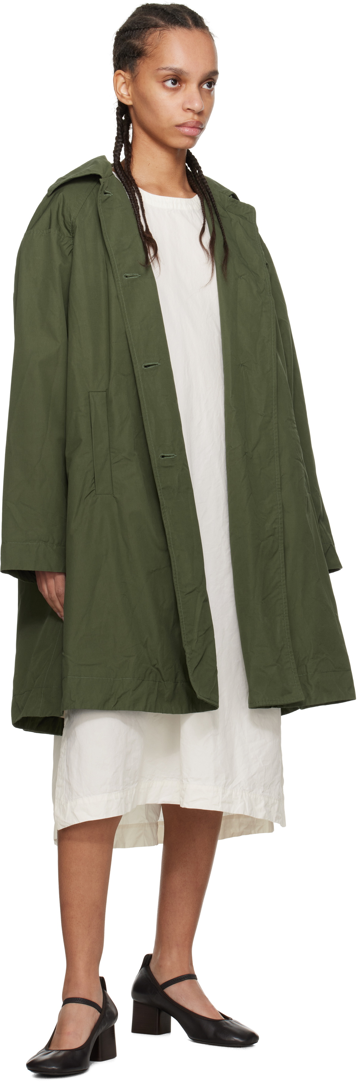 【関税込み】CASEY CASEY グリーン Drays コート CASEY CASEY Green Drays Coat CASEY CASEY