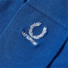 Fred Perry Men's x Raf Simons Embroided Socks in Royal
