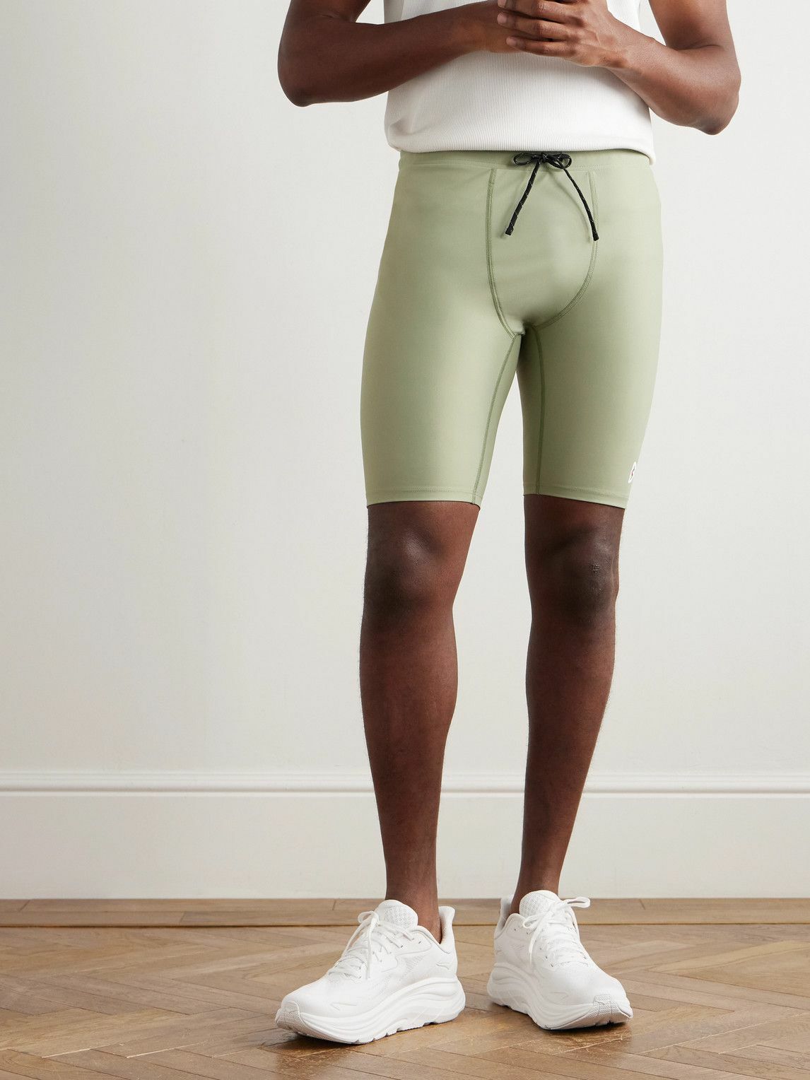 DISTRICT VISION - TomTom Speed Tight Stretch Tech-Shell Running Shorts - Unknown
