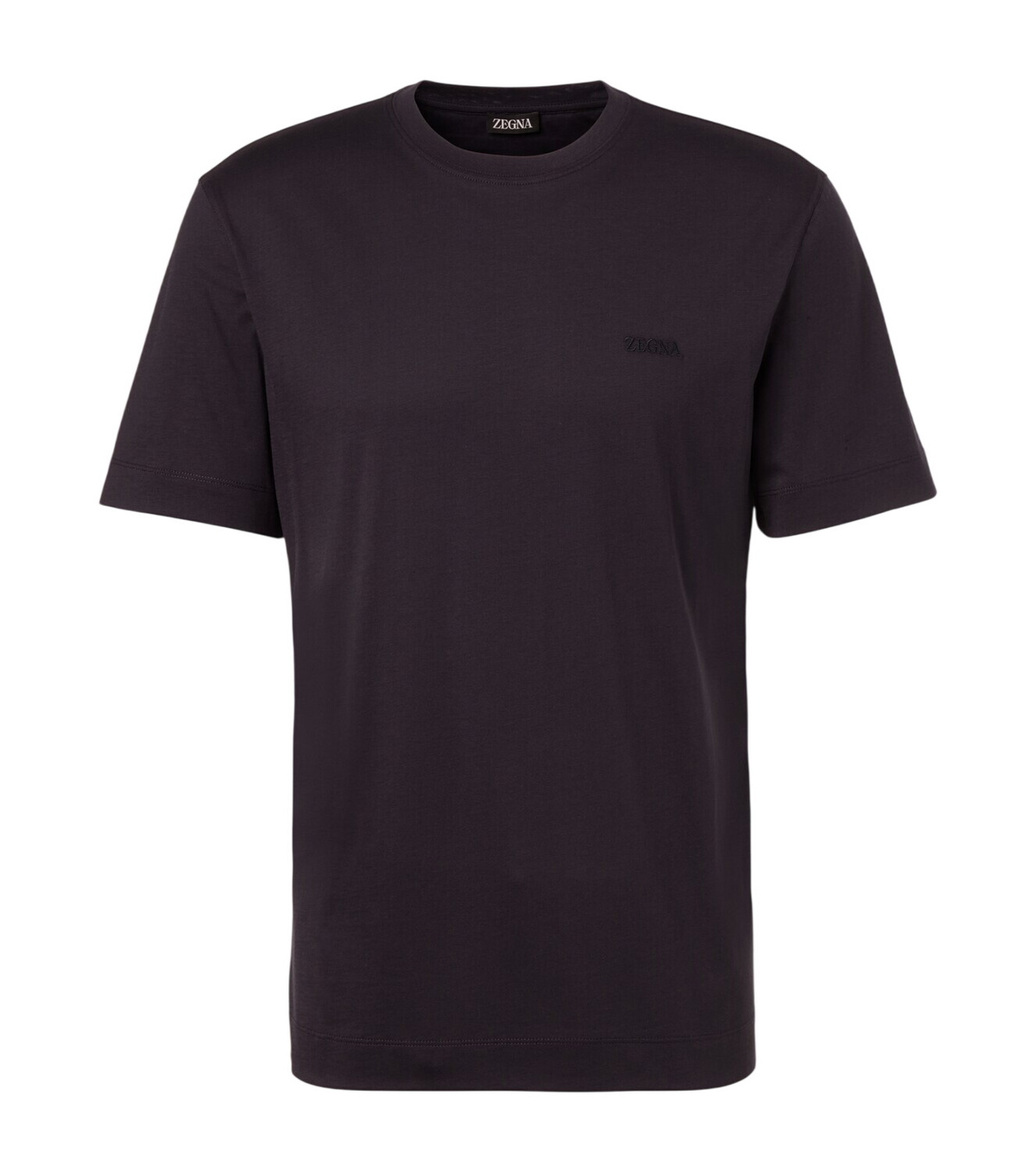 Zegna T Shirt Black Mens Zegna