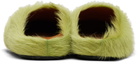 Marni Green Fussbett Sabot Slip-on Loafers