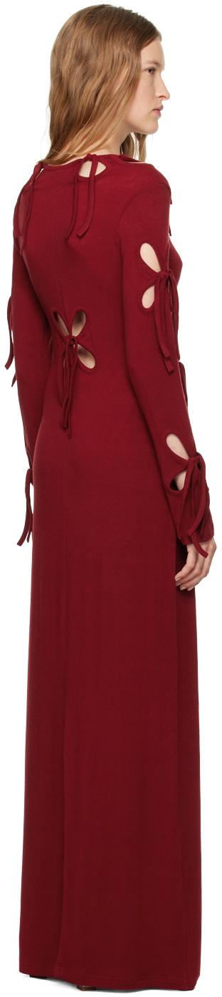 J.Kim Red Petal Maxi Dress