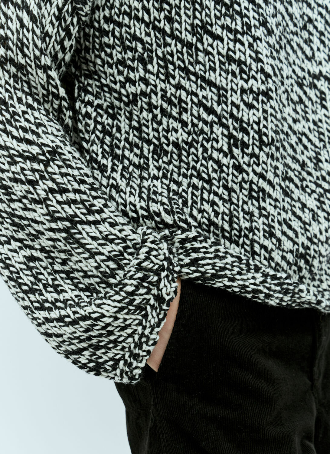 Acne Studios High-Neck Wool-Blend Sweater