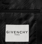 Givenchy - Embellished Satin-Trimmed Wool and Mohair-Blend Tuxedo Jacket - Black