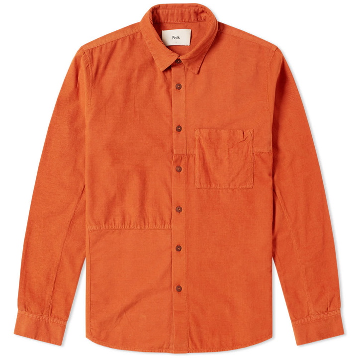 Photo: Folk Fragment Shirt Orange