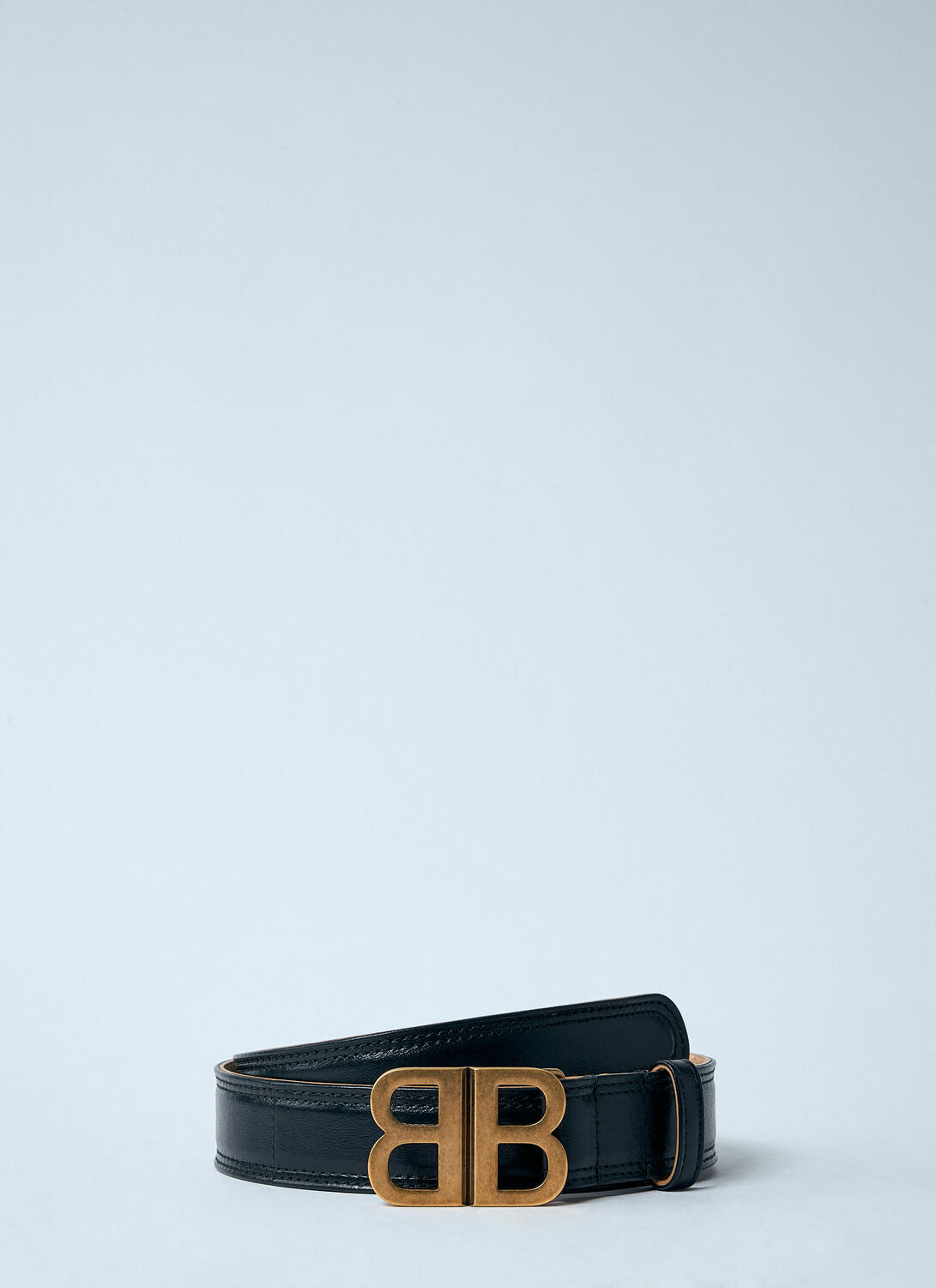 Balenciaga BB Soft Leather Belt