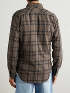 Rag & Bone - Tomlin Checked Cotton-Flannel Shirt - Brown