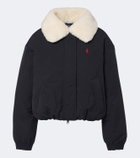 Polo Ralph Lauren Teddy-trimmed blouson jacket