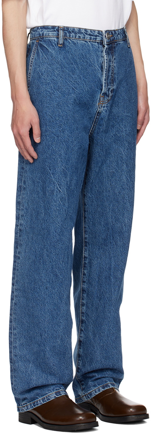 Róhe Blue Tapered Leg Jeans