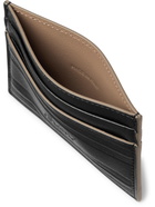 BRIONI - Logo-Debossed Leather Cardholder - Black