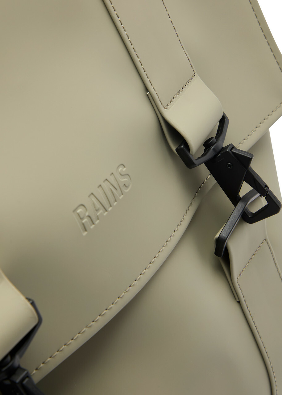 Rains Msn Rubberised Backpack - Sage - One Size