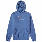 Butter Goods Men's Boquet Embroidered Hoody in Washed Navy