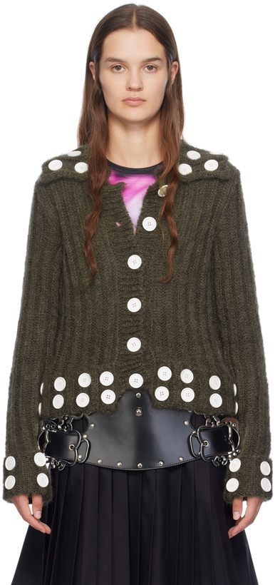 Photo: Chopova Lowena Gray Starboard Cardigan