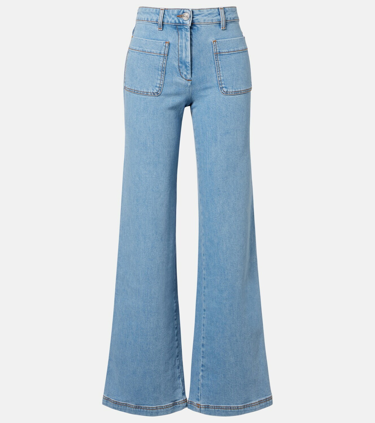 Etro Pegaso wide-leg jeans