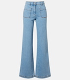 Etro Pegaso wide-leg jeans