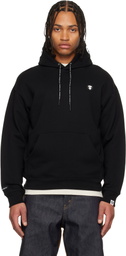 AAPE by A Bathing Ape Black 'AAPENOW' Moonface Hoodie