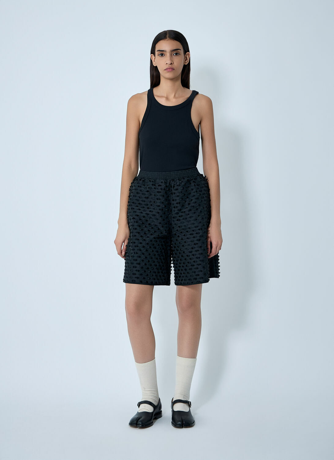 Cecilie Bahnsen Textured Shorts
