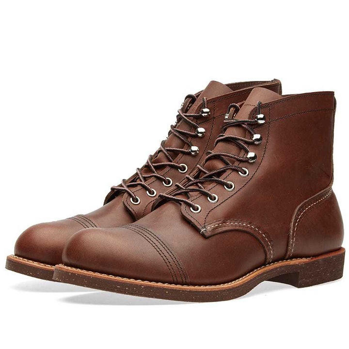Photo: Red Wing 8111 Heritage 6" Iron Ranger Boot Brown