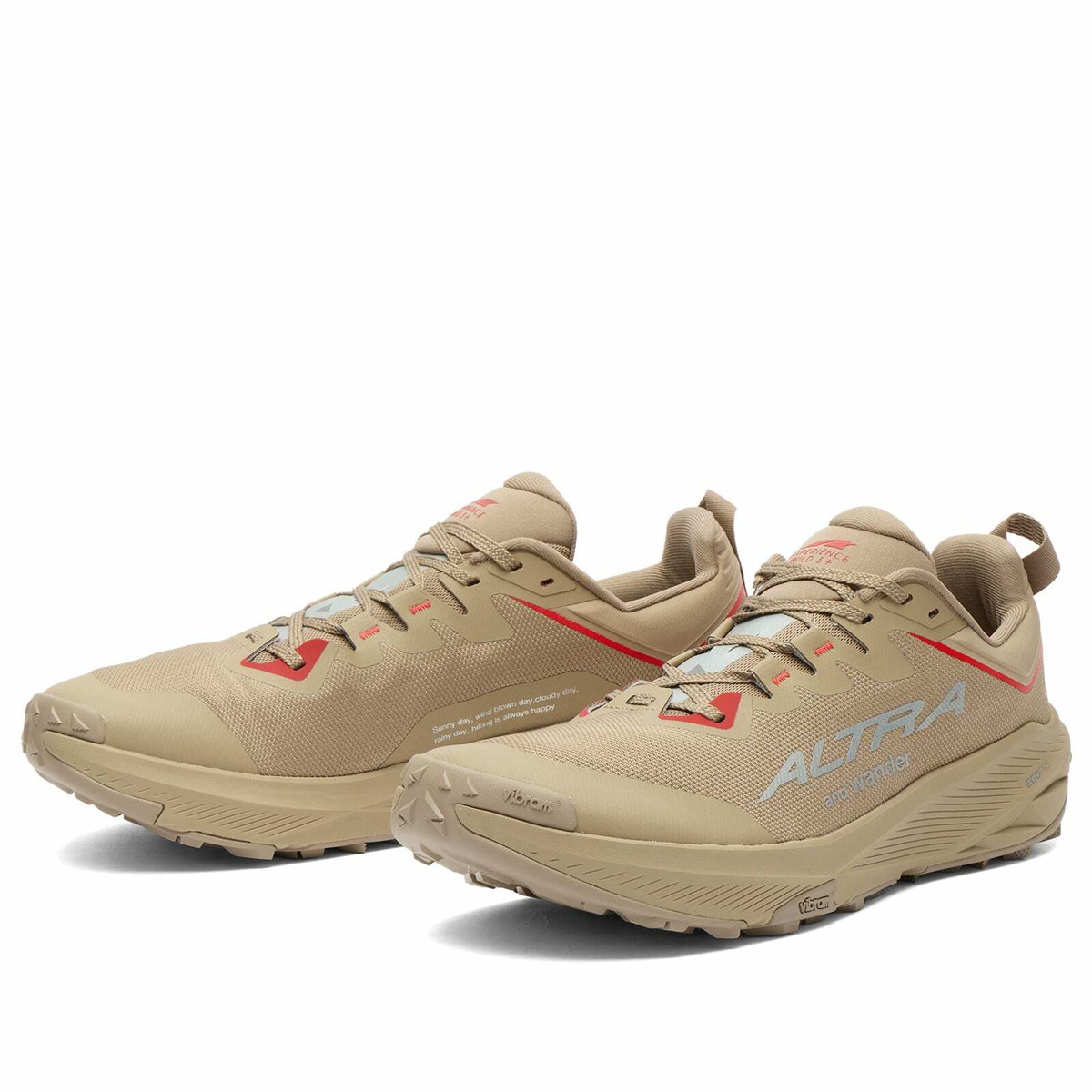 and wander Men's x Altra Experience Wild 3+ in Beige