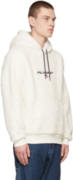 Polo Ralph Lauren Off-White Curly High Pile Hoodie