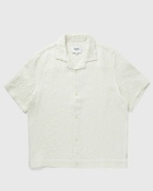 Wax London LIDO SS SHIRT BOX DOBBY White Mens Shortsleefe