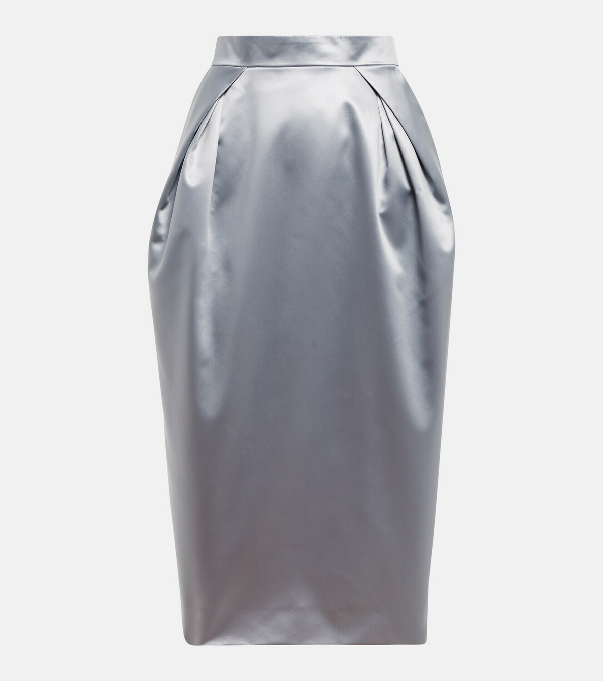 Maison Margiela Silver Fibres Midi Skirt main image 0
